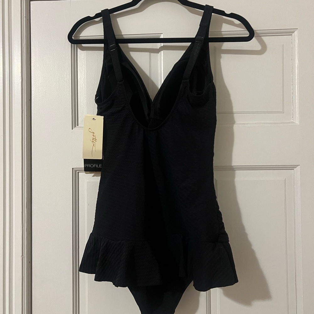 Gottex Black One Piece Swimsuit